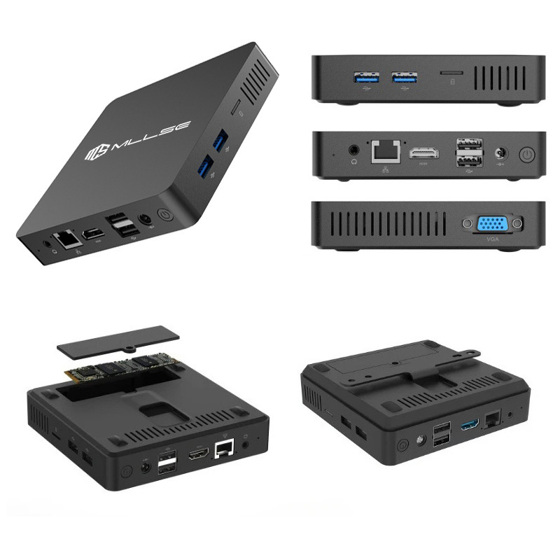 Mini PC ที่ใช้ CPU Intel Celeron N3350 เป็นตัวเลือกที่เหมาะสำหรับงานที่ต้องการประหยัดพลังงานและต้นทุนต่ำ